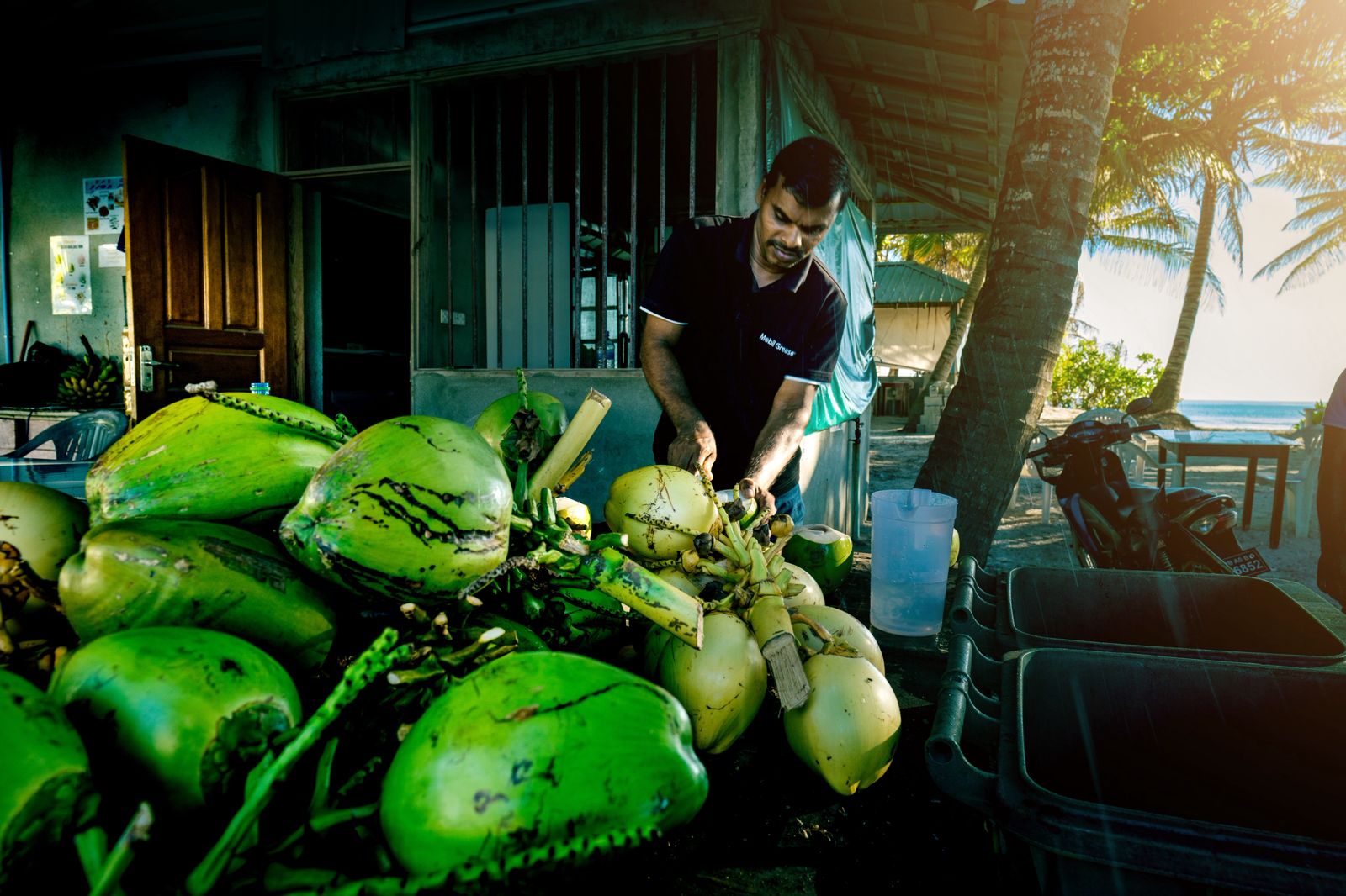 Cool off like a local with a fresh Kurumba